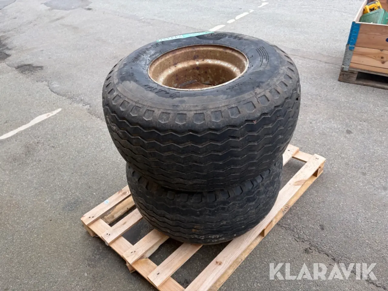 Billede 3 - Hjul V-Line 400/60-15.5 2 styk