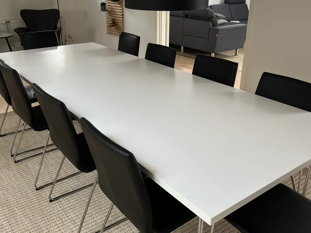 Billede 1 - Spisebord med 10 spisebordsstole
