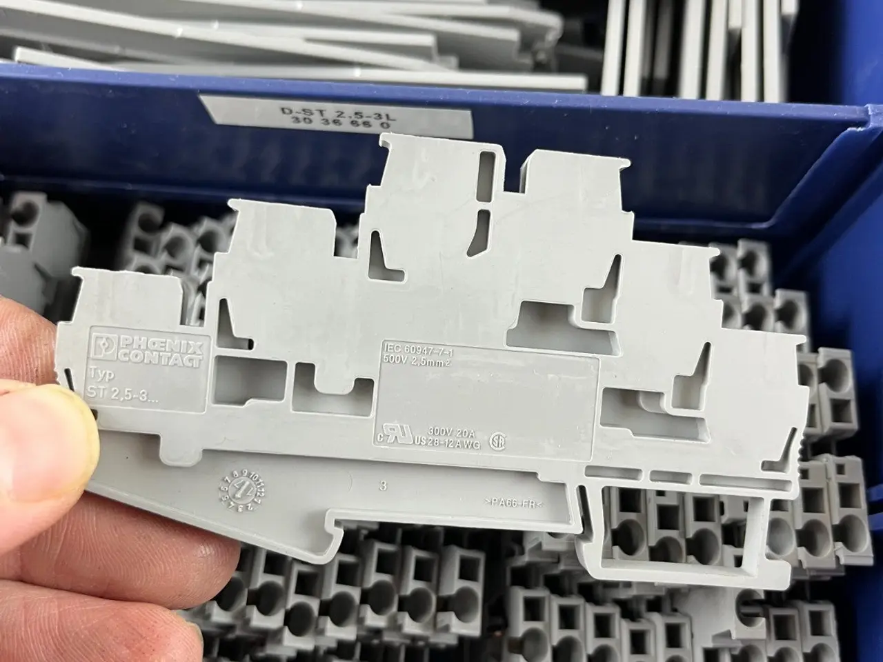 Billede 3 - Phoenix Contact ST 2,5-3L Multi-Level DIN Rail 20A