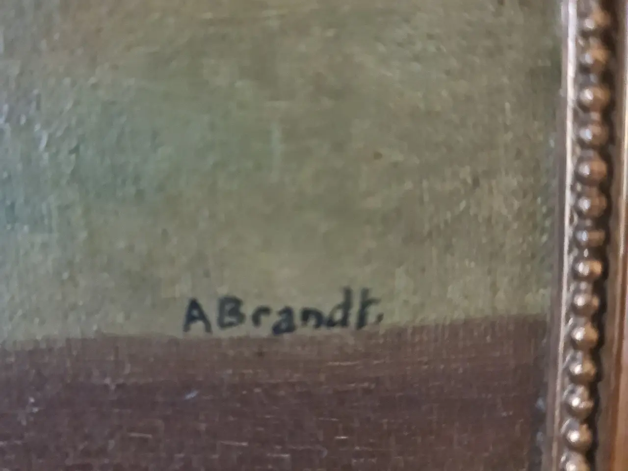 Billede 3 - A. Brandt – originalt oliemaleri med roser