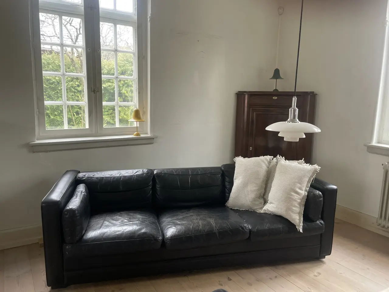 Billede 3 - Smuk gammel kernelædersofa