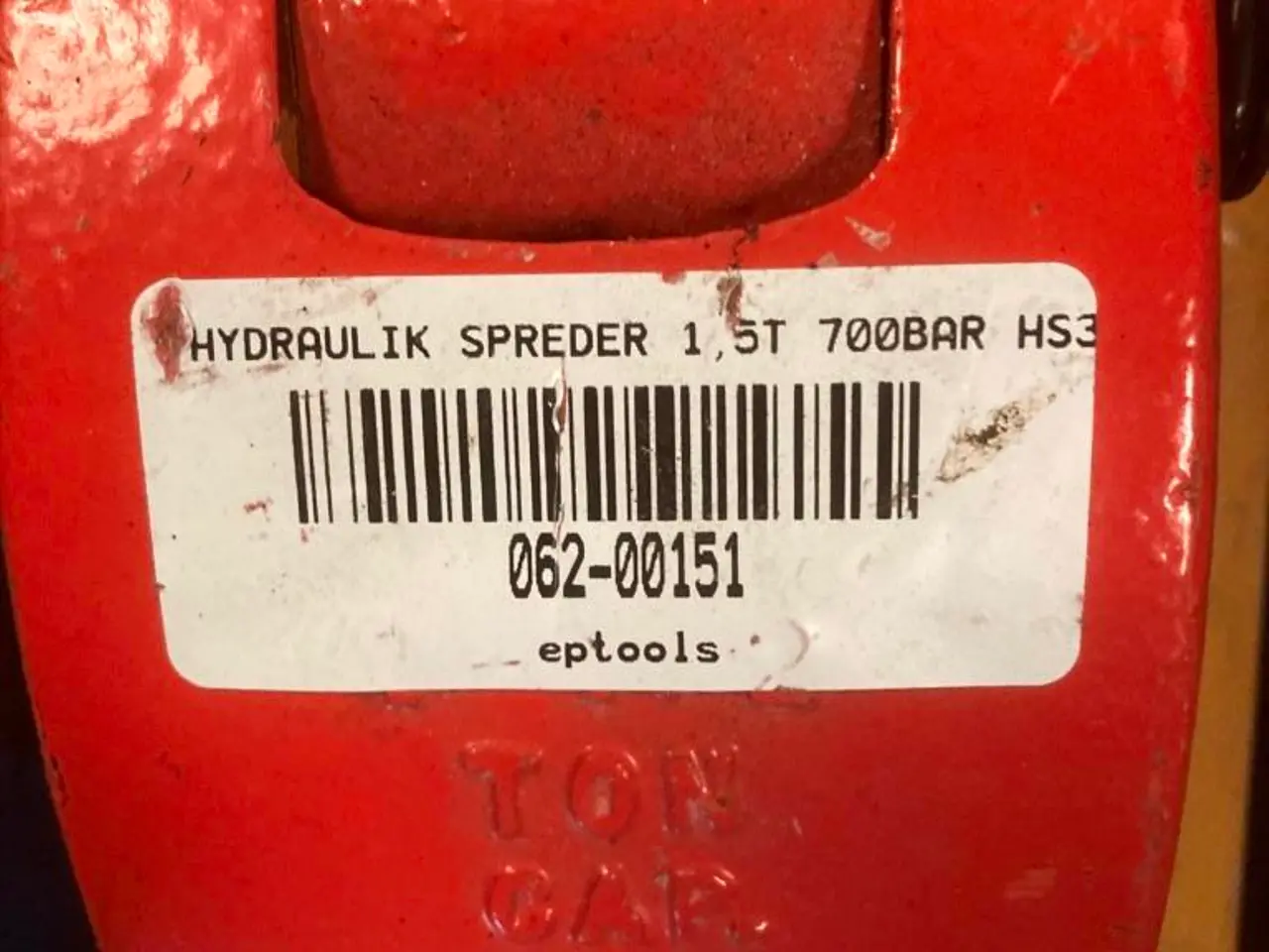 Billede 2 - HYDRAULISK SPREDER, 1,5 TON