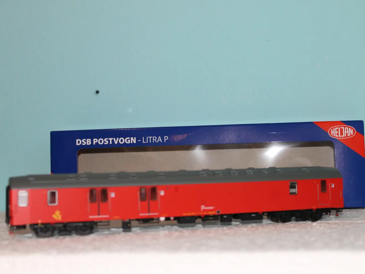Billede 1 - Heljan H0 6140  DSB Postvogn