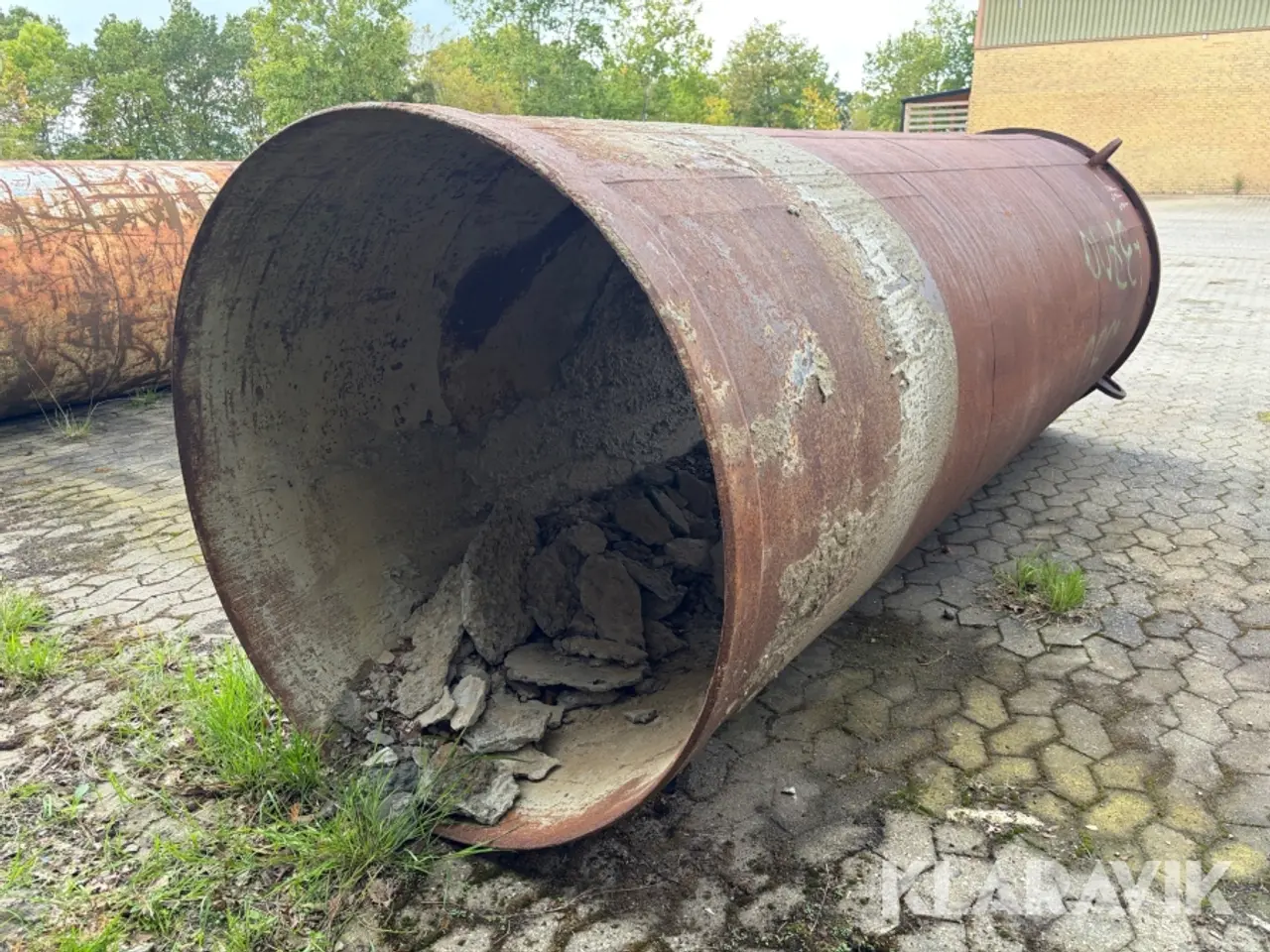 Billede 5 - Casing jern rør Ø. 3700x1330mm 1 styk