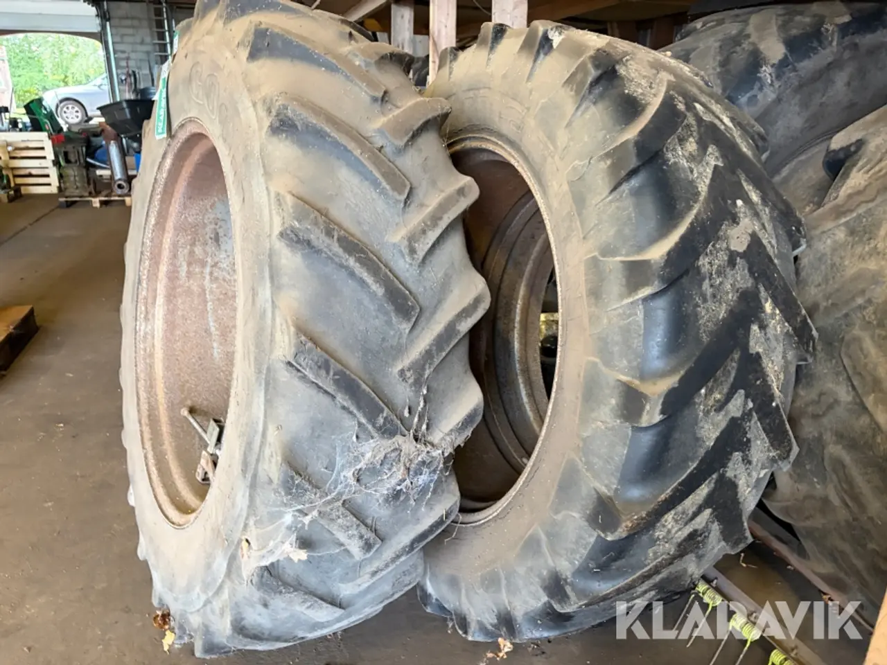 Billede 2 - Tvillingehjul Michelin og Goodyear, 2 Styk