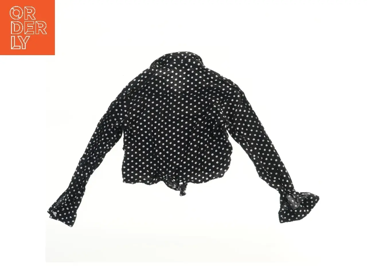 Billede 2 - Prikket bluse med lange ærmer fra H&M (str. 140)