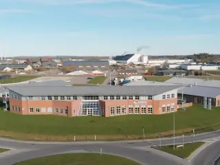 1. Kontor til leje i Cemtec erhvervspark. Hobro