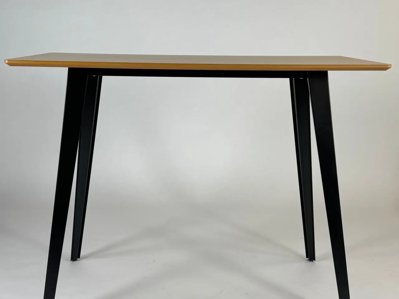 Billede 3 - Spider Højbord – Træ med Sort Stel 180x80 cm