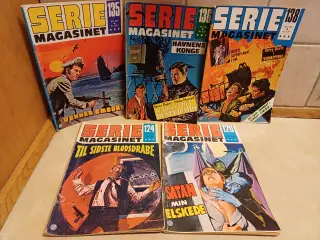 Serie Magasinet 5 hæfter fra 1972 og 1973