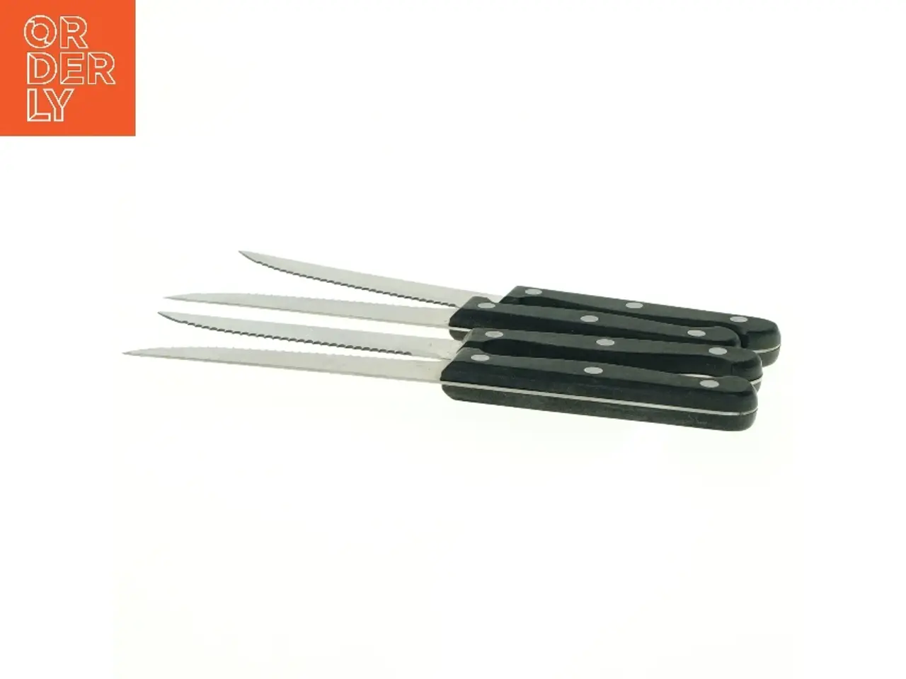 Billede 1 - Knivsæt med savtakkede blade (str. 22x2 cm)