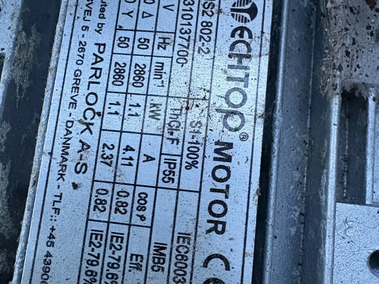 Billede 2 - Elmotor - blæser eller?