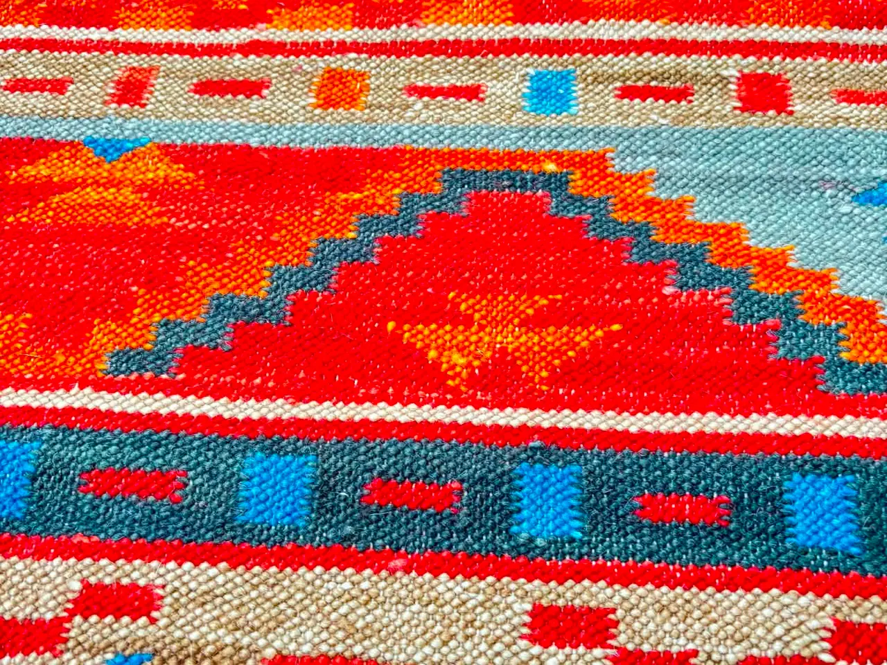 Billede 2 - Indbo Wales uldtæppe 140 × 200 cm – 100 % ren ny u