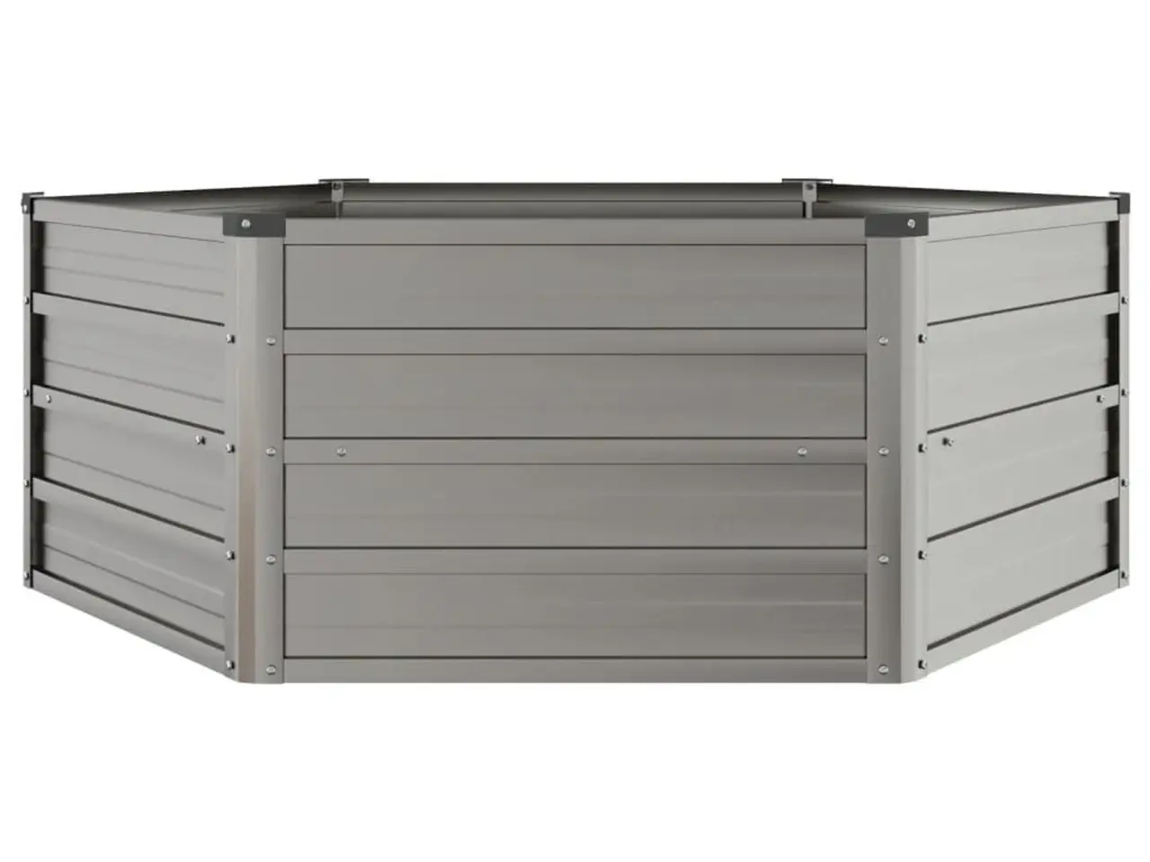 Billede 4 - Højbed 129x129x45 cm cortenstål rustfarvet