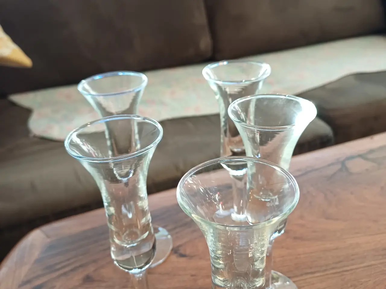 Billede 3 - Klokke/tulipan formede glas
