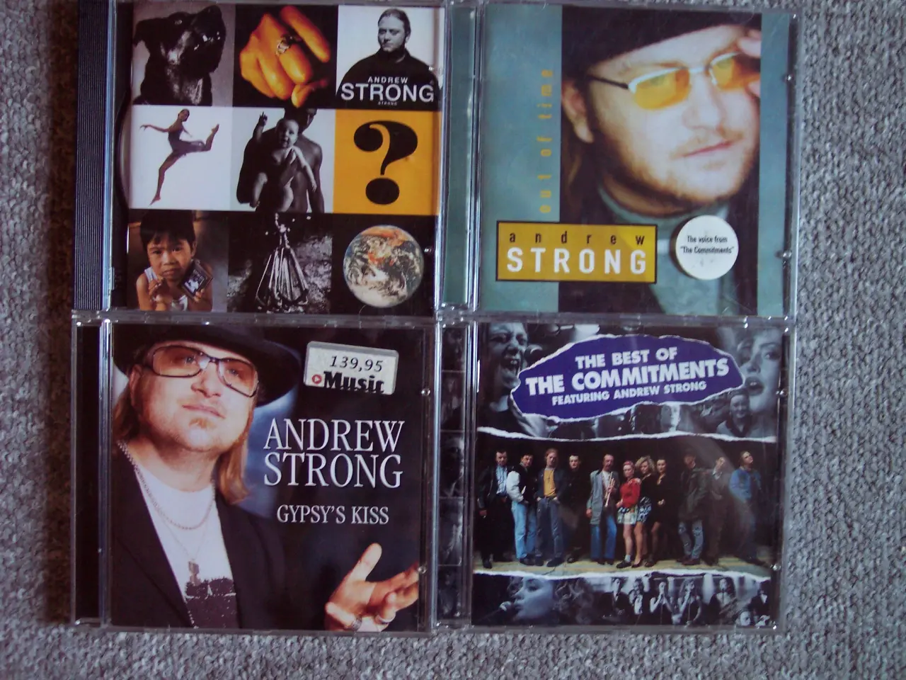 Billede 1 - .ANDREW  STRONG  CDer sælges stykvis 