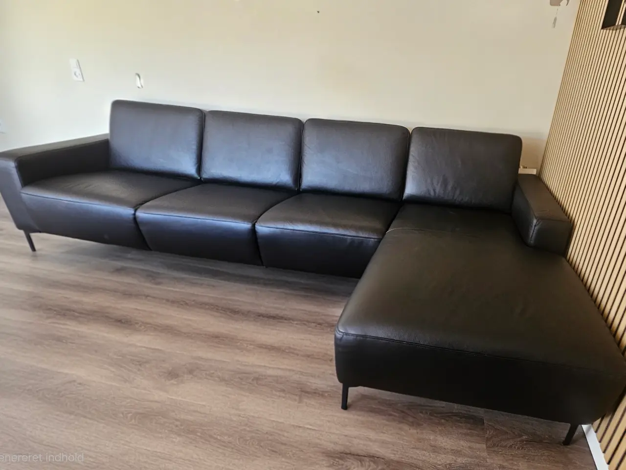 Billede 2 - Ægte lædersofa