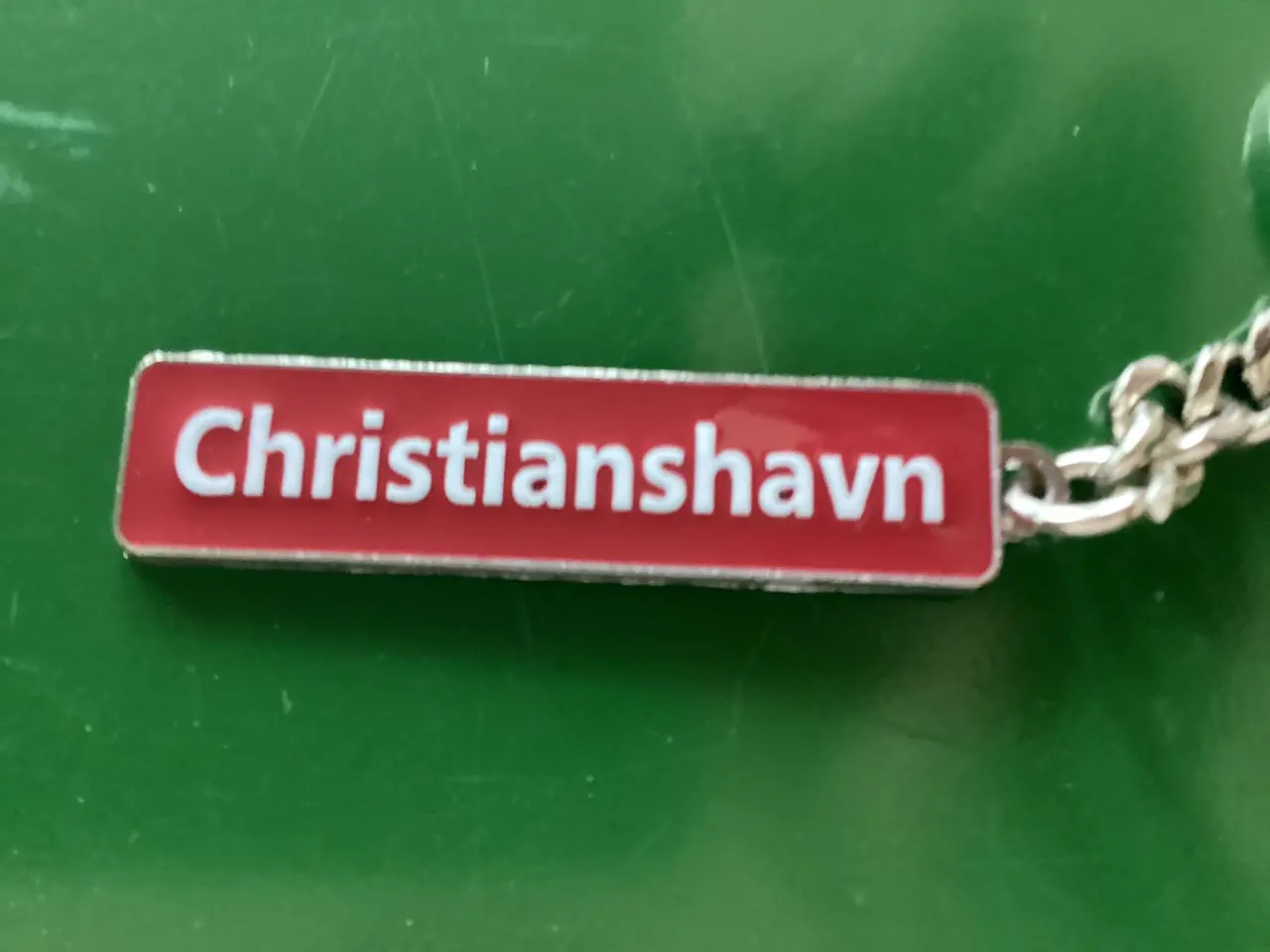 Billede 3 - Christianshavn nøglering med Københavns Metro logo