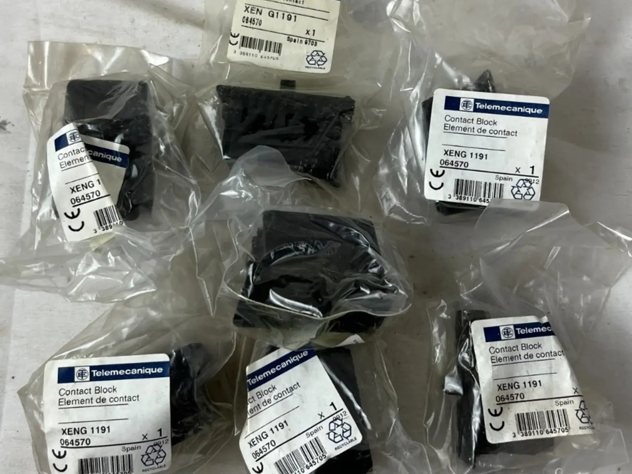 Billede 1 - Telemecanique XENG1191 Contact Blocks 064570 2NO