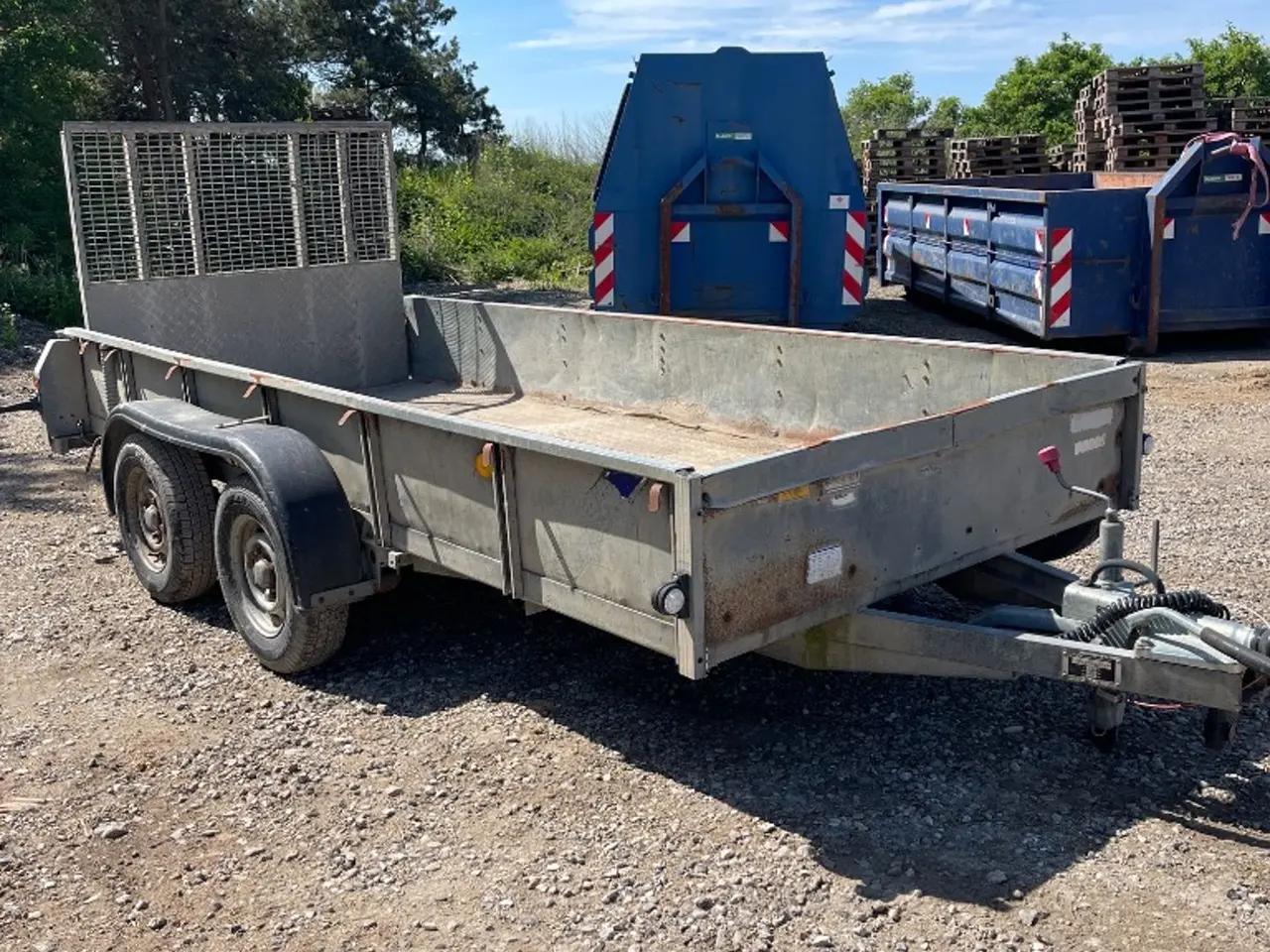Billede 2 - Ifor Willams GD 125  Maskintrailer