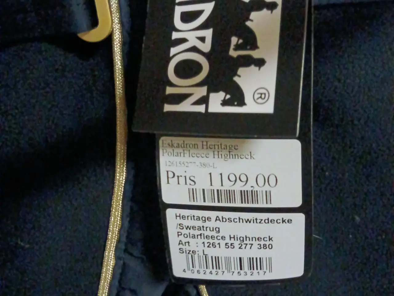 Billede 2 - Eskadron heritage polarfleece