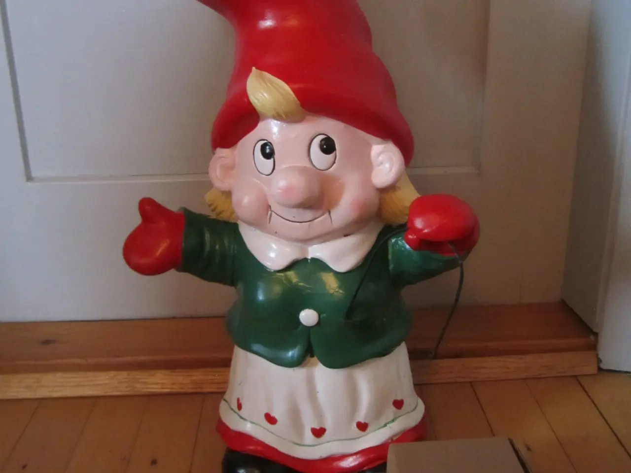 Billede 8 - KÆMPE STOR JULIUS KERAMIK NISSE.