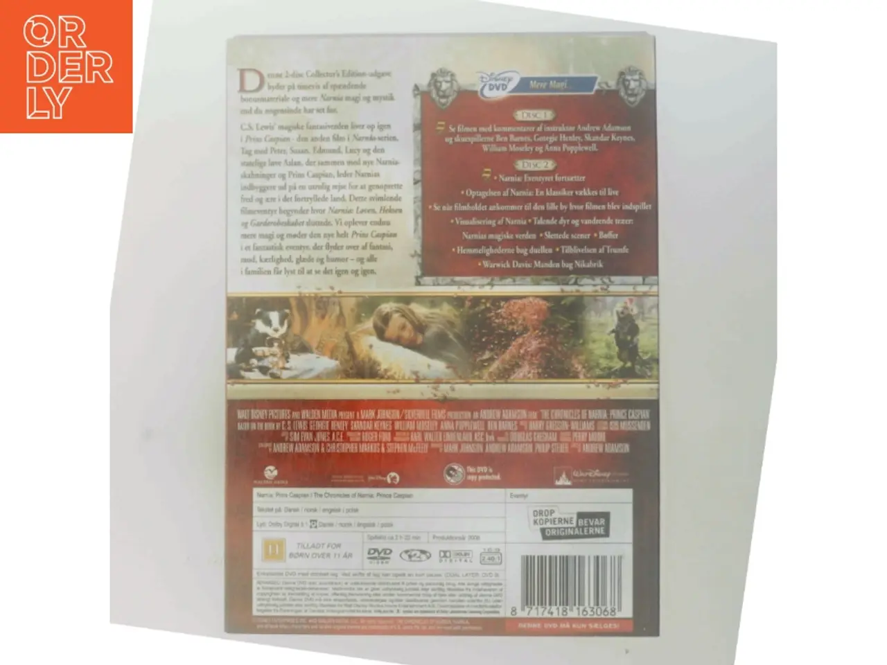 Billede 3 - Narnia: Prince Caspian med Ben Barnes (DVD)