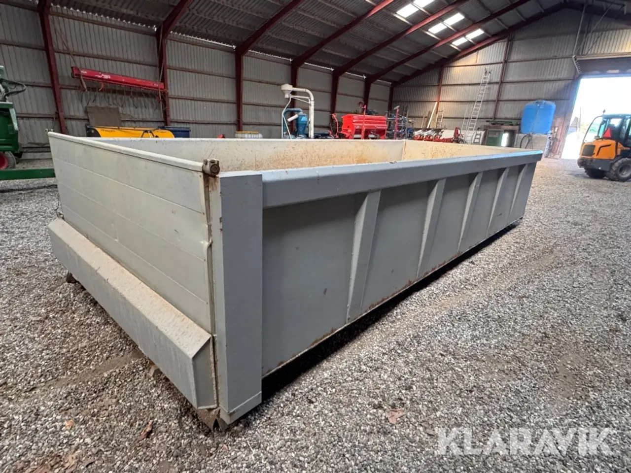Billede 3 - Pinnelkasse container Hardox - med tip funktion