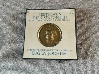 Beethovens samlede værker 9 stk LP  Vinylplader