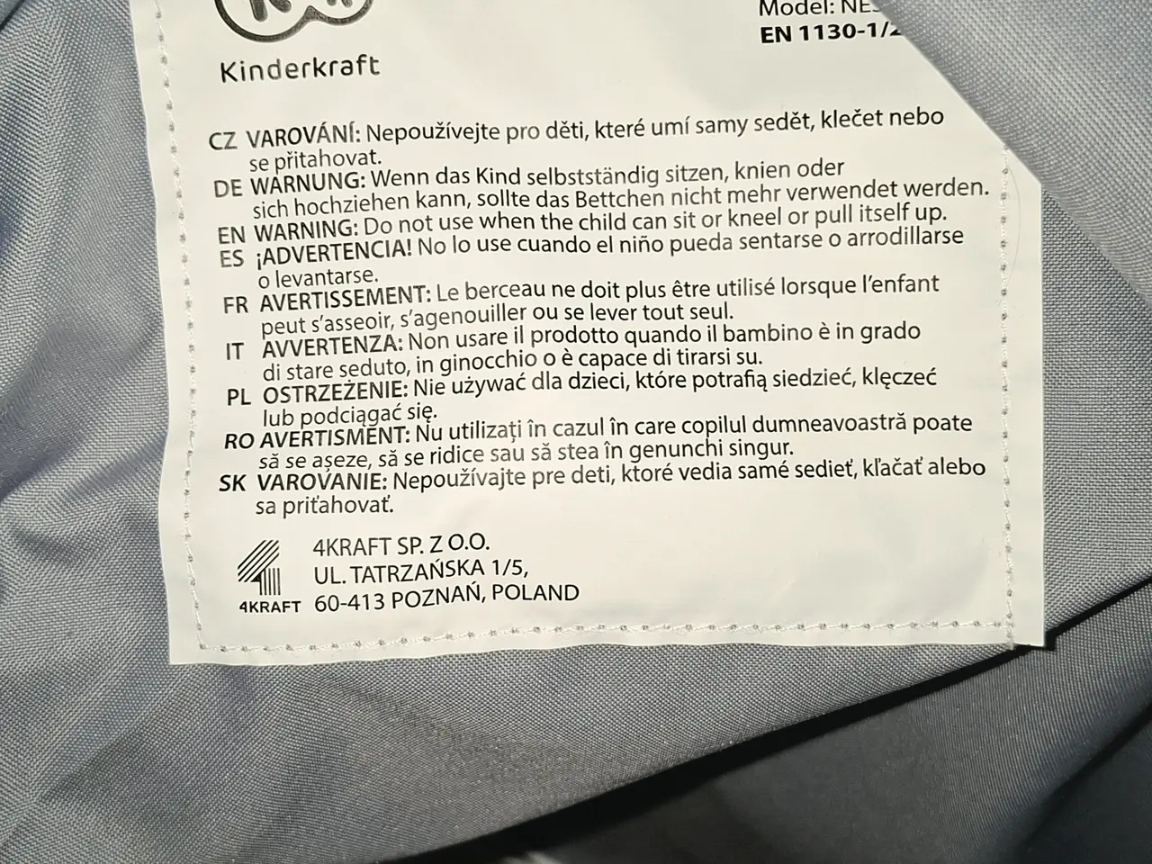 Billede 4 - Kinderkraft baby seng nyfødt