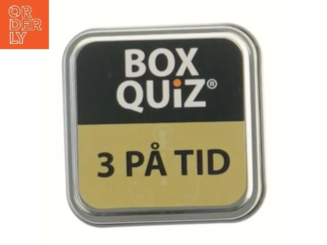 Billede 1 - Box Quiz spil - 3 på tid (str. 6x6 cm)