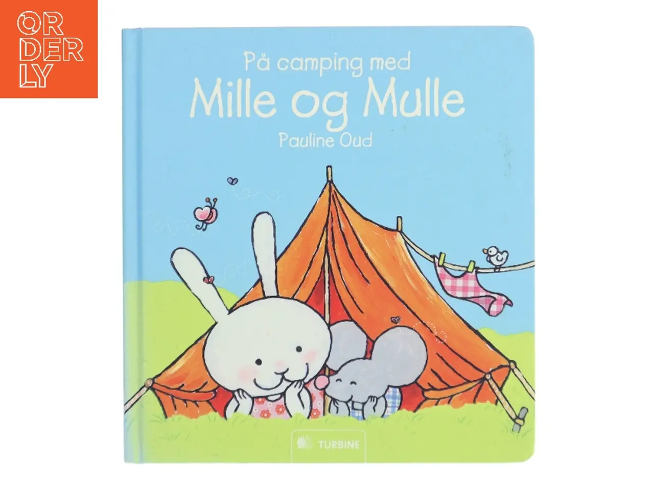 Billede 1 - På camping med Mille og Mulle af Pauline Oud (Bog)