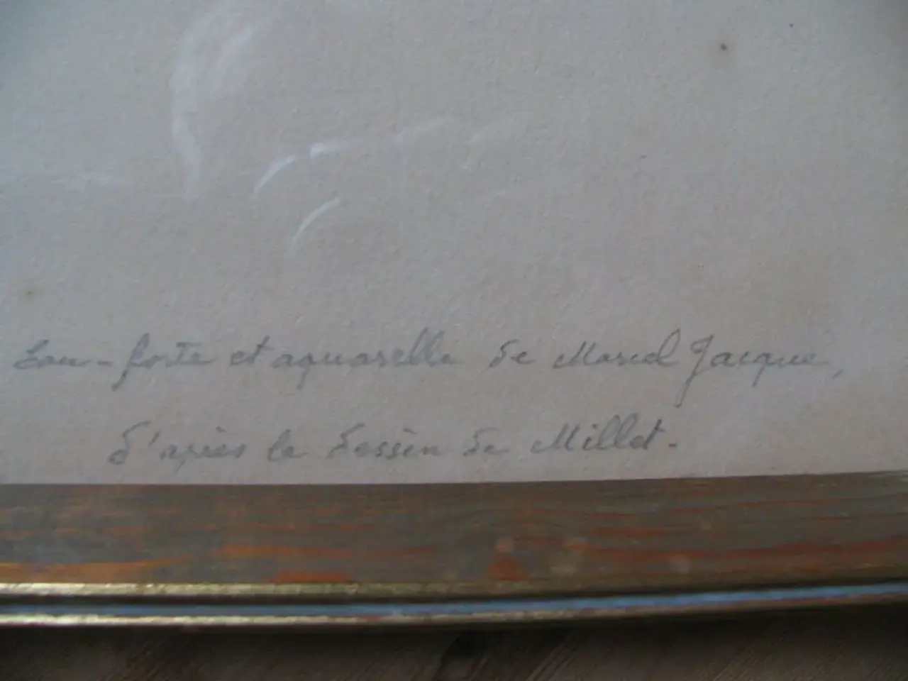 Billede 5 - Marcel Jacque 1906-81. Håndkolor ætsning