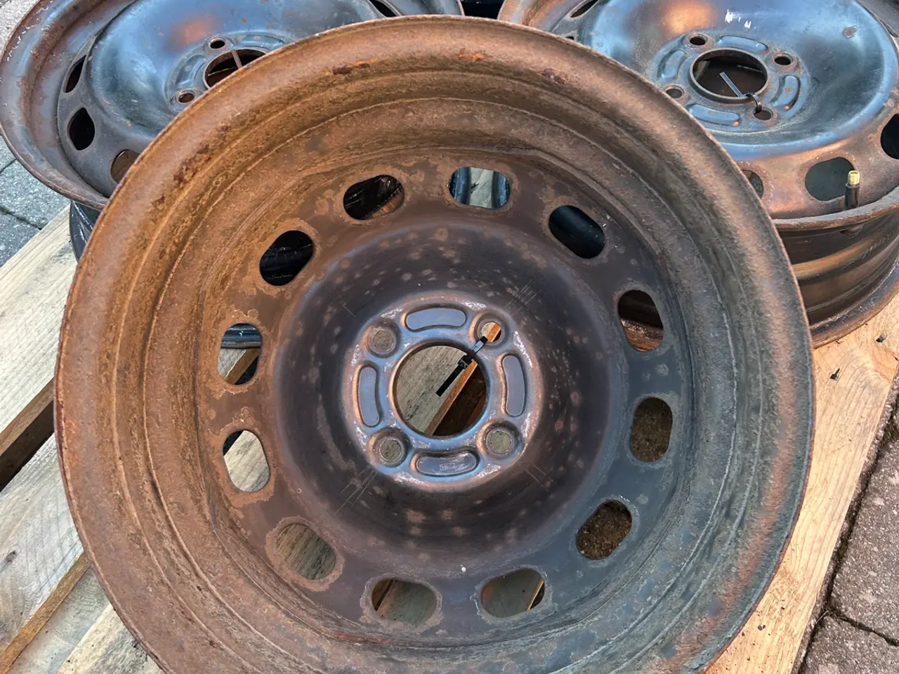 Billede 4 - 15” stålfælge 4x108