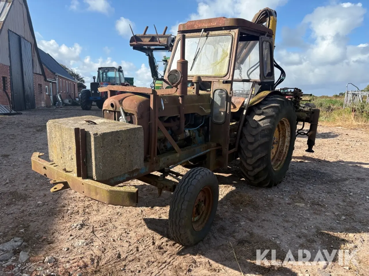 Billede 1 - Traktor m/kran Power major