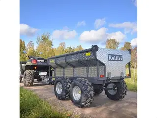 ATV Tipvogn - 1.420 kg med elhydraulisk tipning