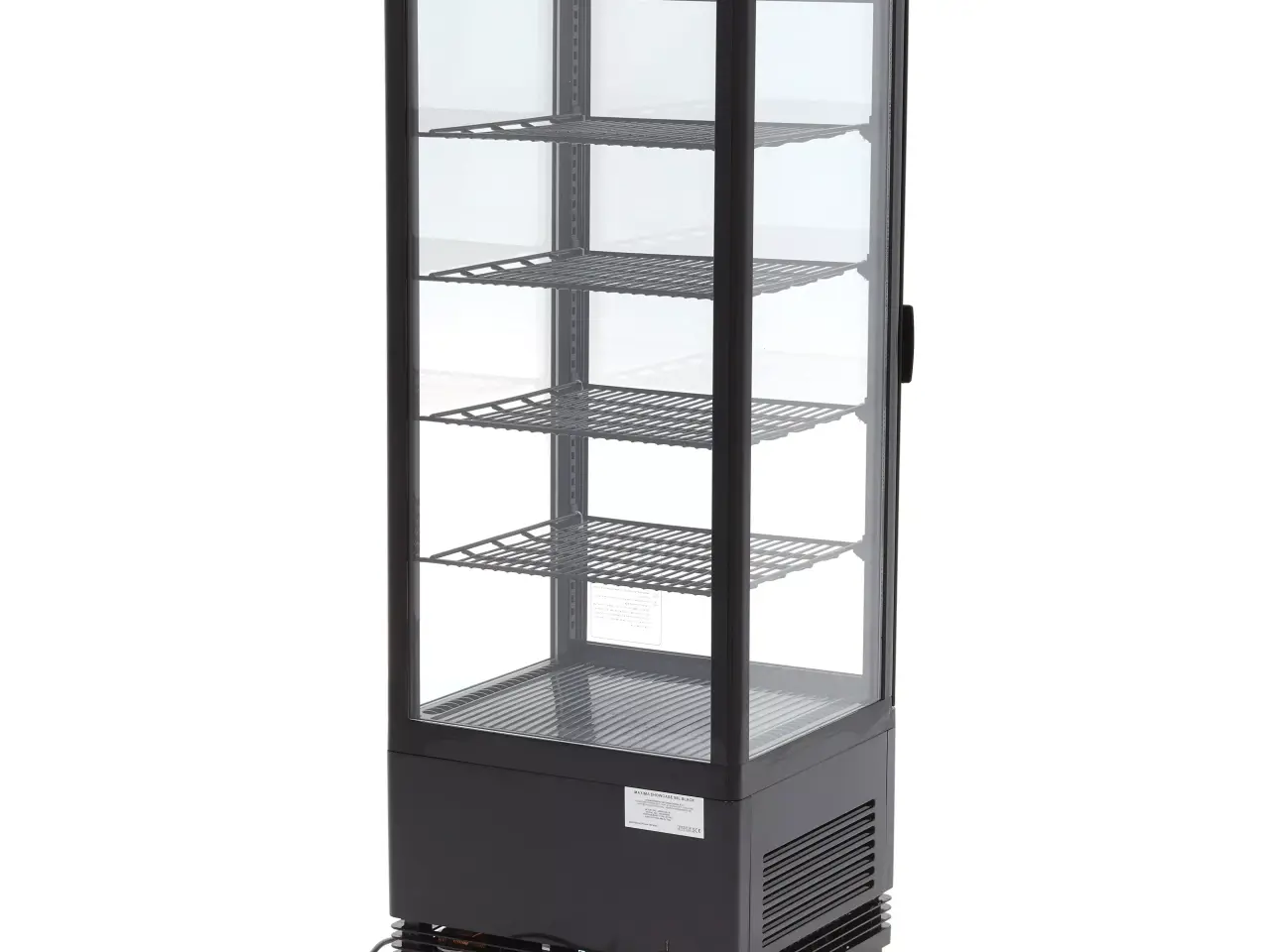 Billede 2 - Kølemontre 98 liter – sort – B428 x D386 x H1110mm