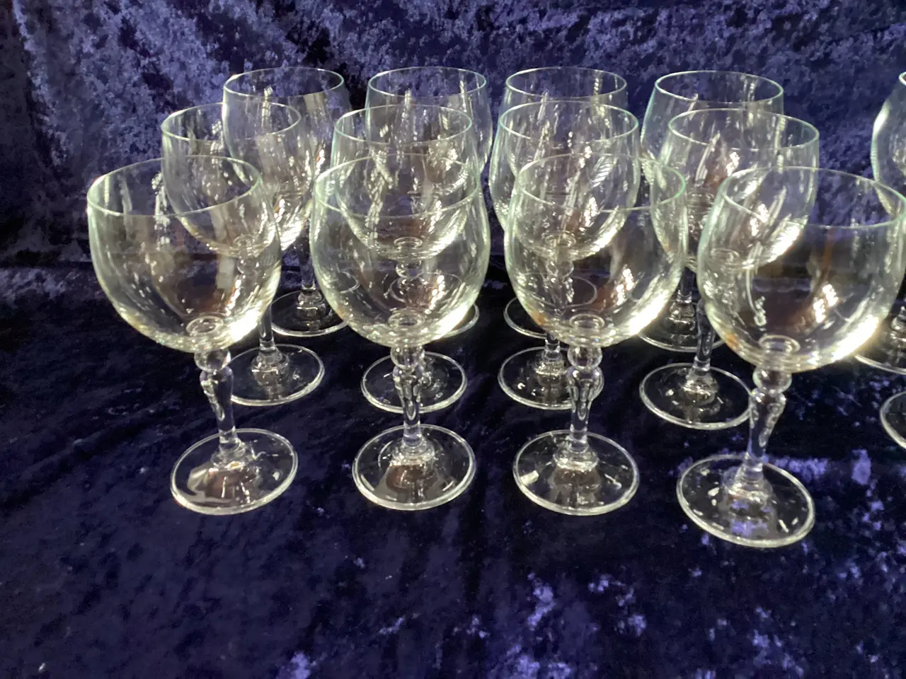 Billede 2 - 12 hvidvin og 13 rødvin Atelier krystalglas