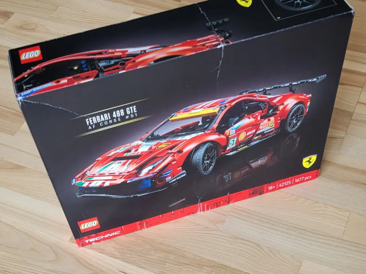 Billede 1 - Lego Technic Ferrari 488 GTE AF Corse 42125