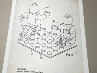 Patenttegning Lego