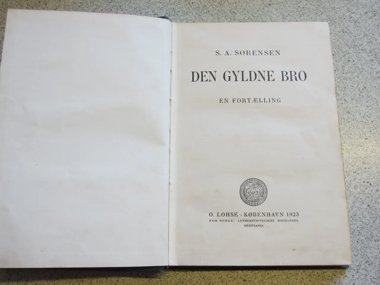 Billede 3 - Bog - Den Gyldne Bro af S. A. Sørensen