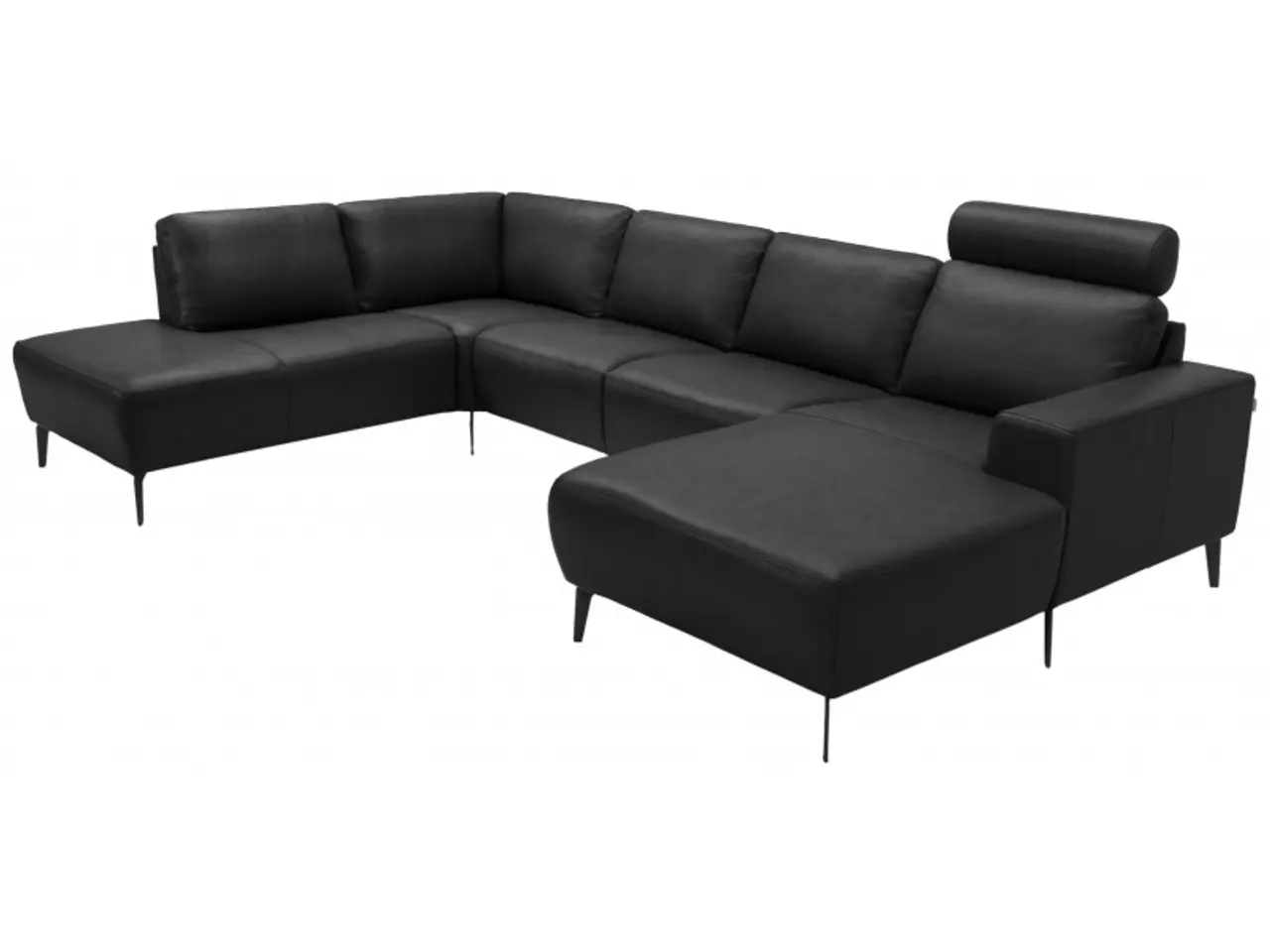 Billede 6 - Hjort Knudsen Copenhagen Læder U-sofa - Højrevendt