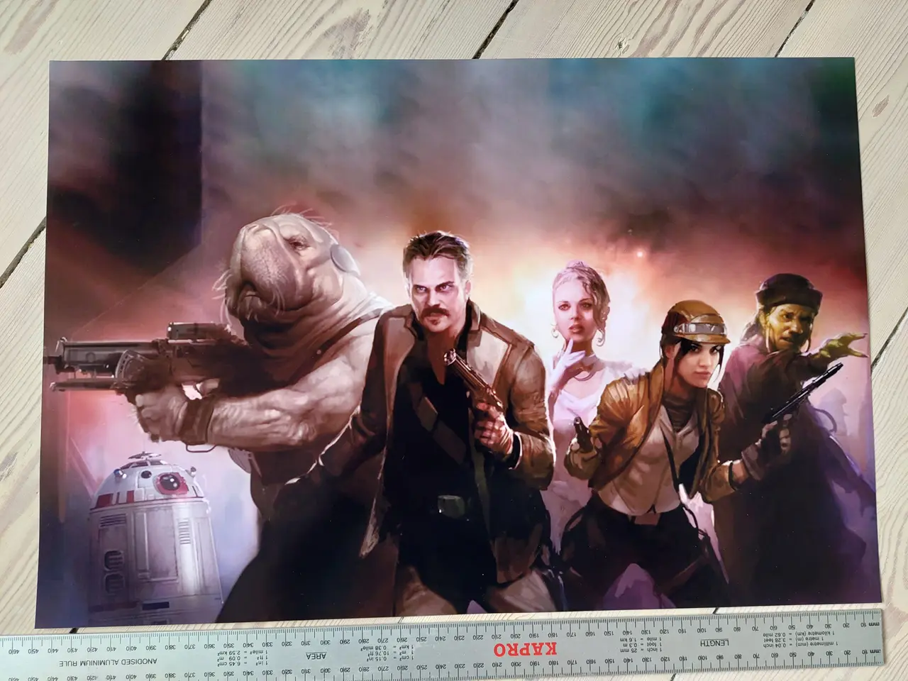Billede 3 - Star Wars Plakat – Project Ragtag Gaming Art