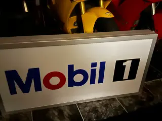 Lysskilt Mobil 1