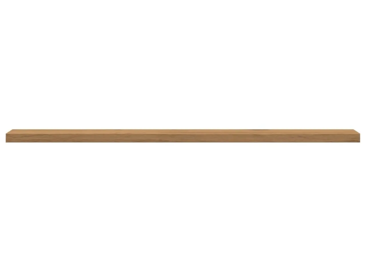 Billede 5 - Hyldeplader 4 stk. - 60×10×1,5 cm i konstrueret træ, kunsteg