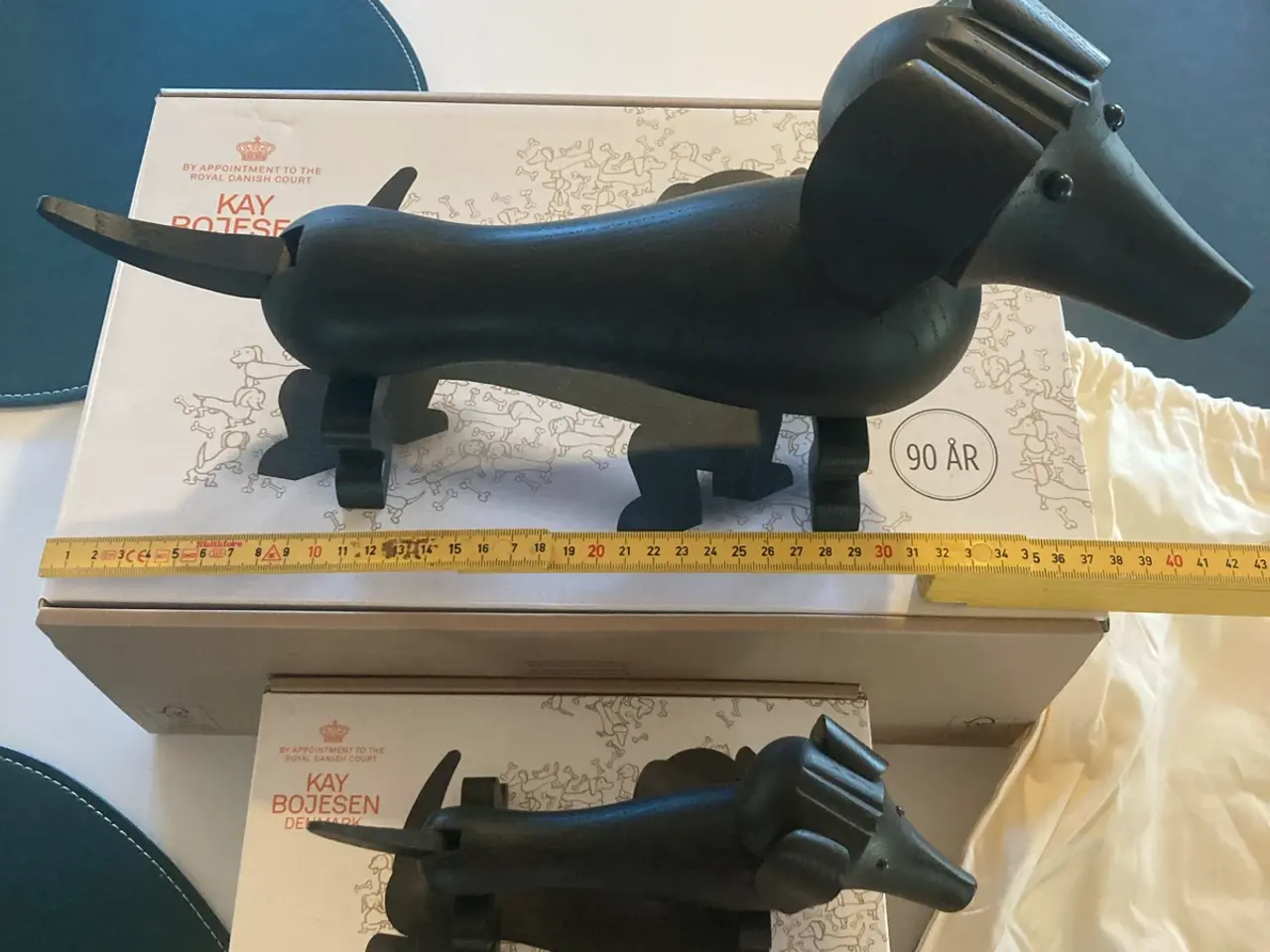 Billede 4 - Kay Bojesen gravhund stor og lille 90 års