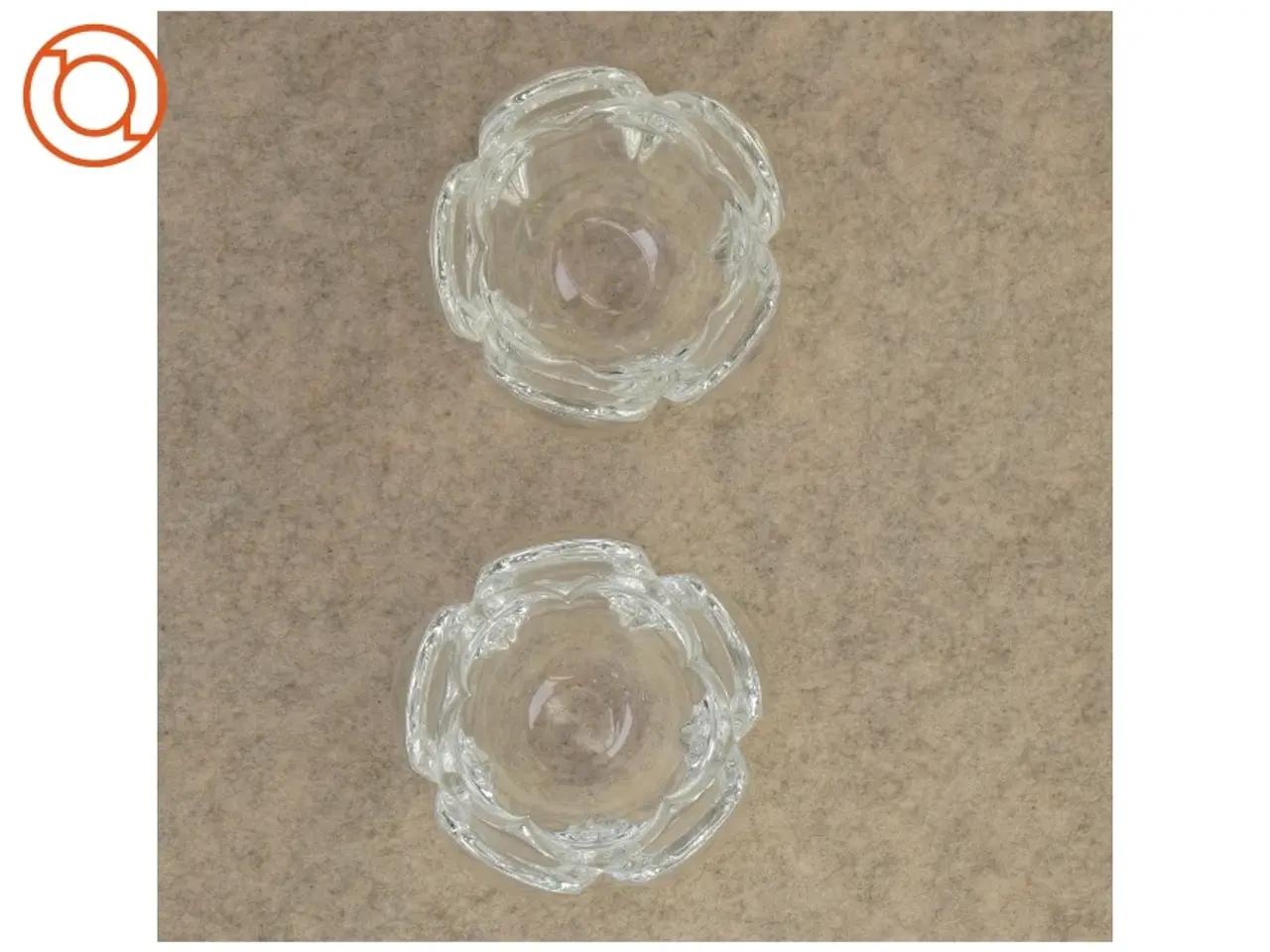 Billede 2 - Lotus fyrfadsstager fra Holmegaard (str. 8 x 9 cm)