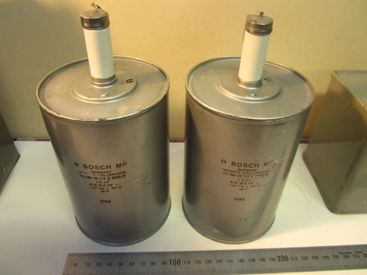 Billede 12 - Komponenter til kraftig strømforsyning: 4 KV DC.