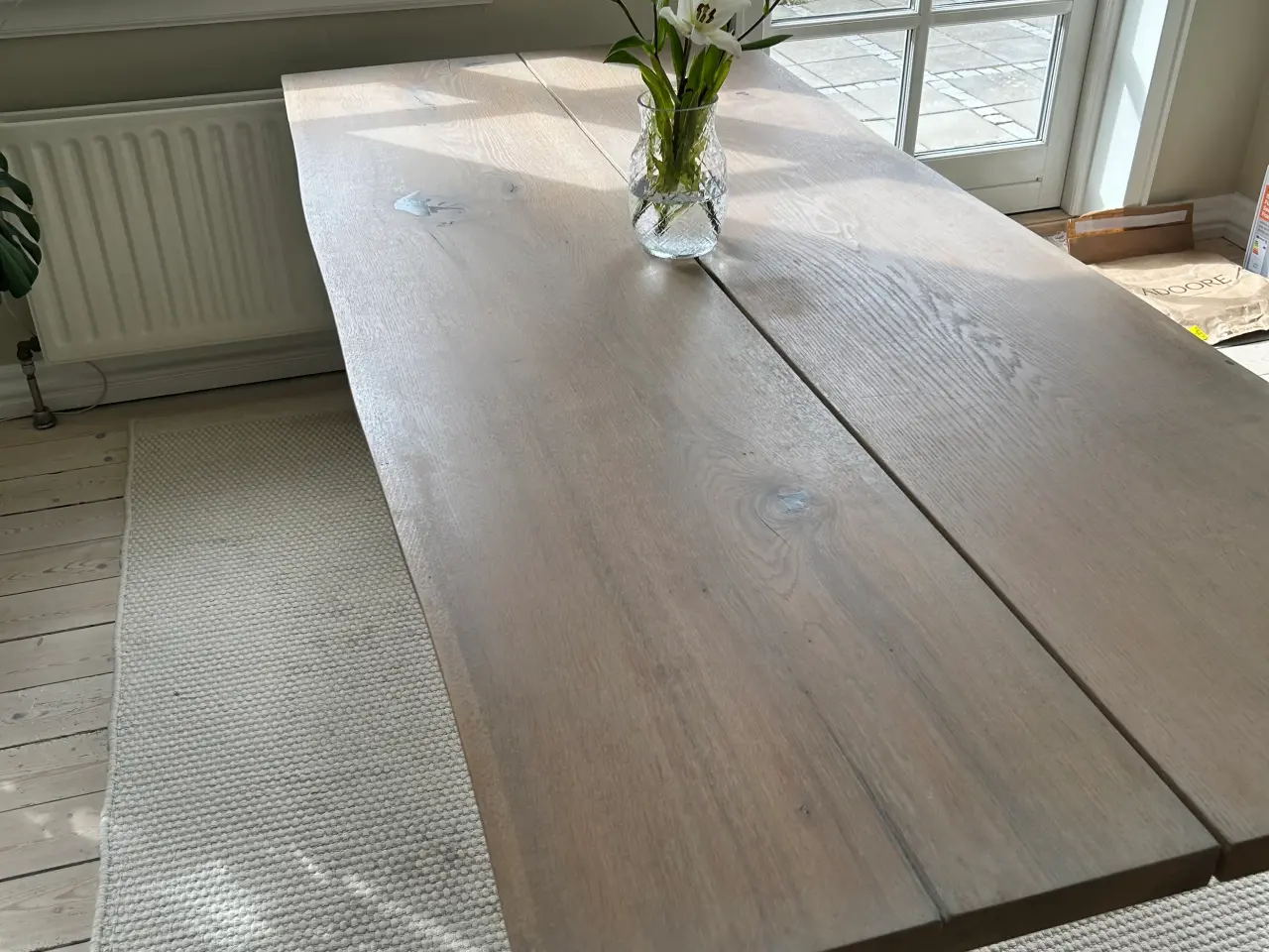 Billede 5 - Massiv eg spisebord