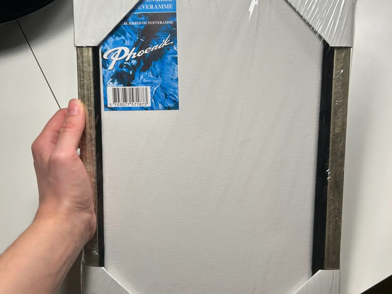 Billede 1 - Helt nyt lærred med svæveramme 20x30