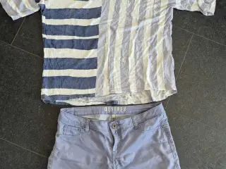 Shorts sæt med tshirts